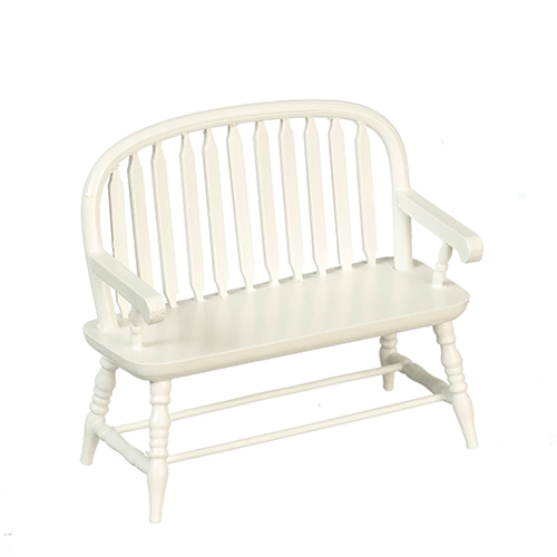 Colonial Windsor Bench/Wh